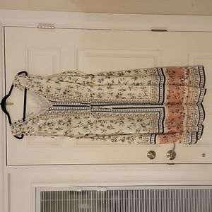Lucky Mid-length Linned Boho Dress Plus Size